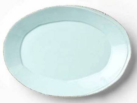 Lastra Aqua 13" Oval Serving Platter