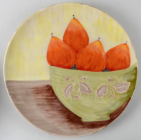 Sara's Fruit 15" Wall Plate