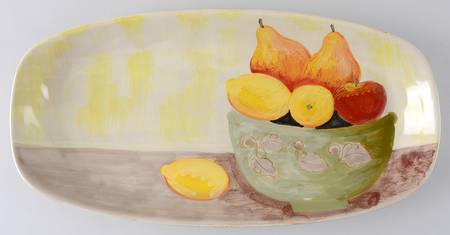 Sara's Fruit 18" Oval Serving Platter