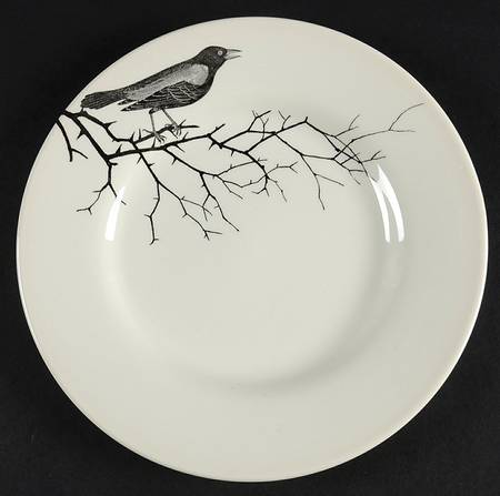 Crow Salad Plate