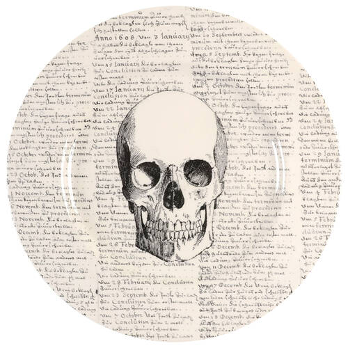 Skull 12" Chop Plate (Round Platter)