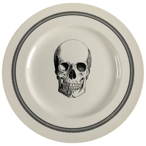 Skull 12" Chop Plate (Round Platter)