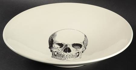 Skull 13" Pasta Serving Bowl
