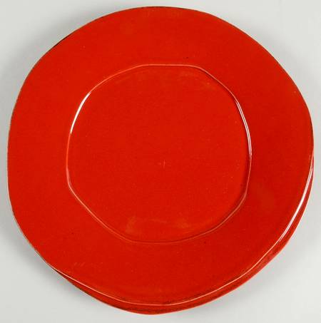 Lastra Red Dinner Plate