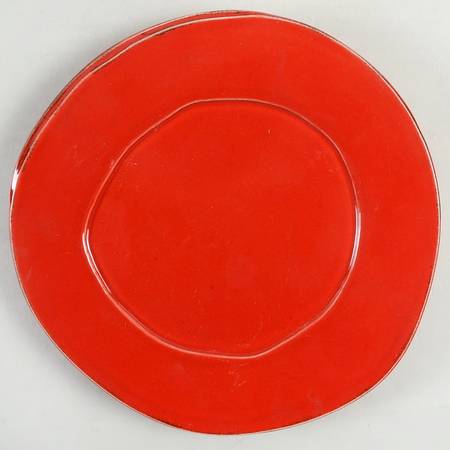 Lastra Red Salad Plate