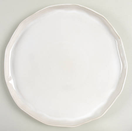 Forma Cloud (White) Round Service Plate (Charger) Chop Plate