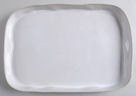 Forma Cloud (White) 14" Rectangular Serving Platter