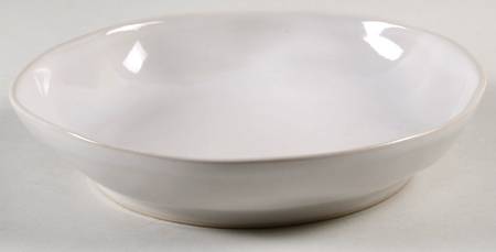 Forma Cloud (White) 8" Individual Pasta Bowl by Vietri (Italy)