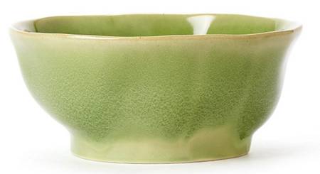 Forma Leaf (Green) 9" Round Serving Bowl