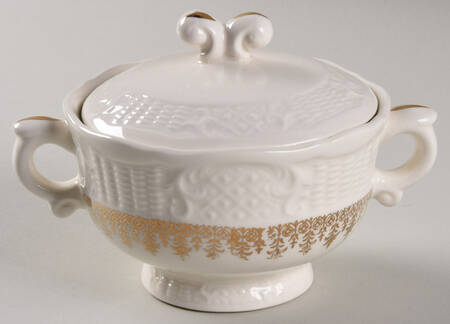 VOG154 Sugar Bowl & Lid