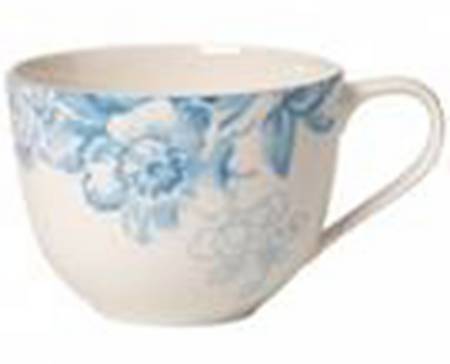 Floreana Blue Flat Cup