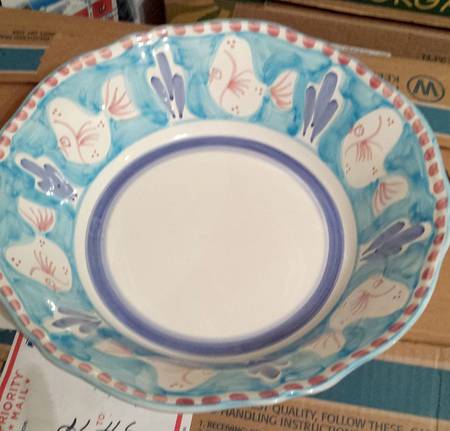 V1Y1 12" Round Serving Bowl