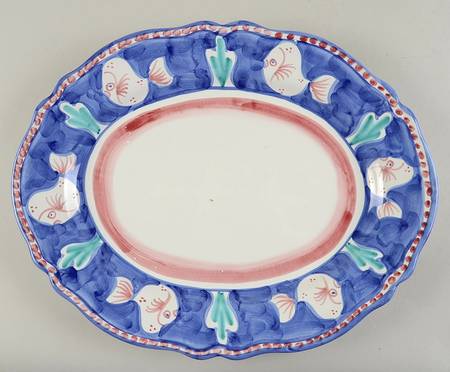 V1Y2 16" Oval Serving Platter