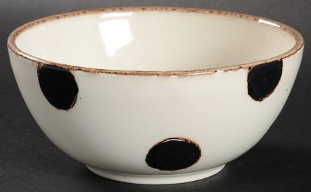 V4C3 Black Soup/Cereal Bowl