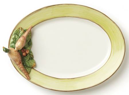 La Caccia 18" Oval Serving Platter