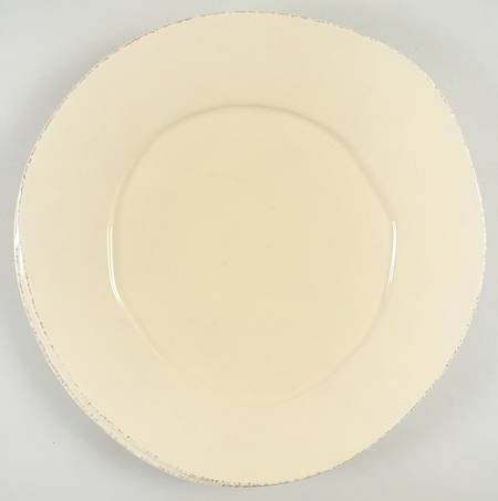 Lastra Cream (MEDIUM CREAM GLAZE) Salad Plate