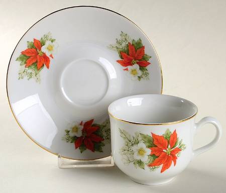 VBO1 Flat Demitasse Cup & Saucer Set