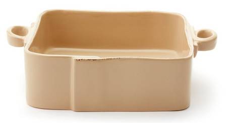 Lastra Cappuccino (Tan Glaze) 11" Square Baker