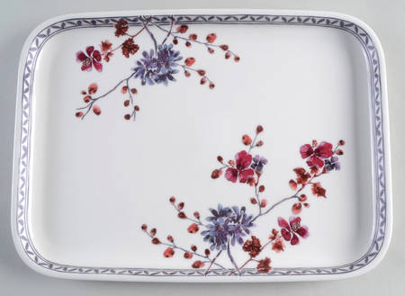 Provencal Lavender 14" Rectangular Tray (AKA Lid for RB13)
