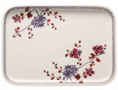 Provencal Lavender 14" Rectangular Serving Platter