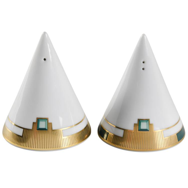 Emerald Salt & Pepper Set