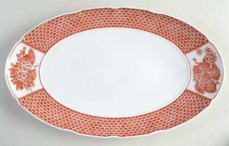 Coralina 16" Oval Serving Platter