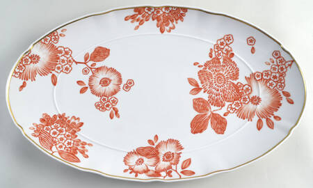 Coralina 20" Oval Serving Platter