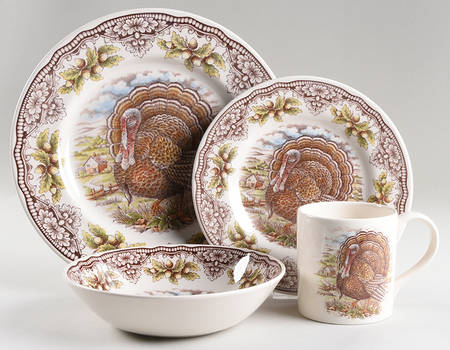 Homeland Turkey 32 Piece Estate Set