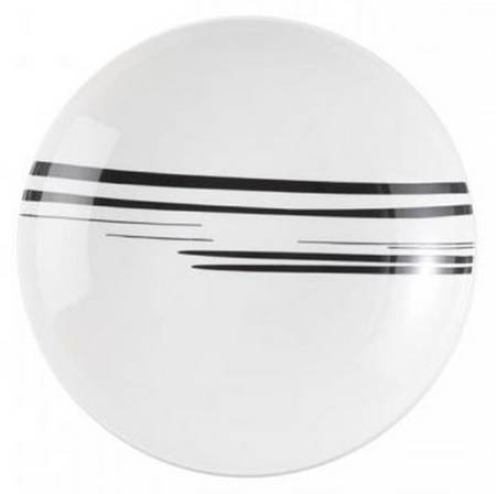 Lines Up Thin 9" Soup/Pasta Bowl