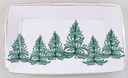 Lastra Holiday 18" Rectangular Melamine Platter