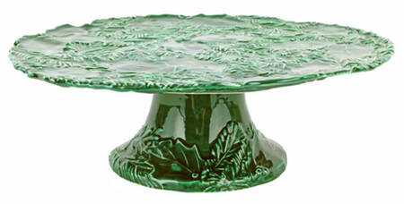 Lastra Holiday 13" Diameter Pedestal Cake Stand