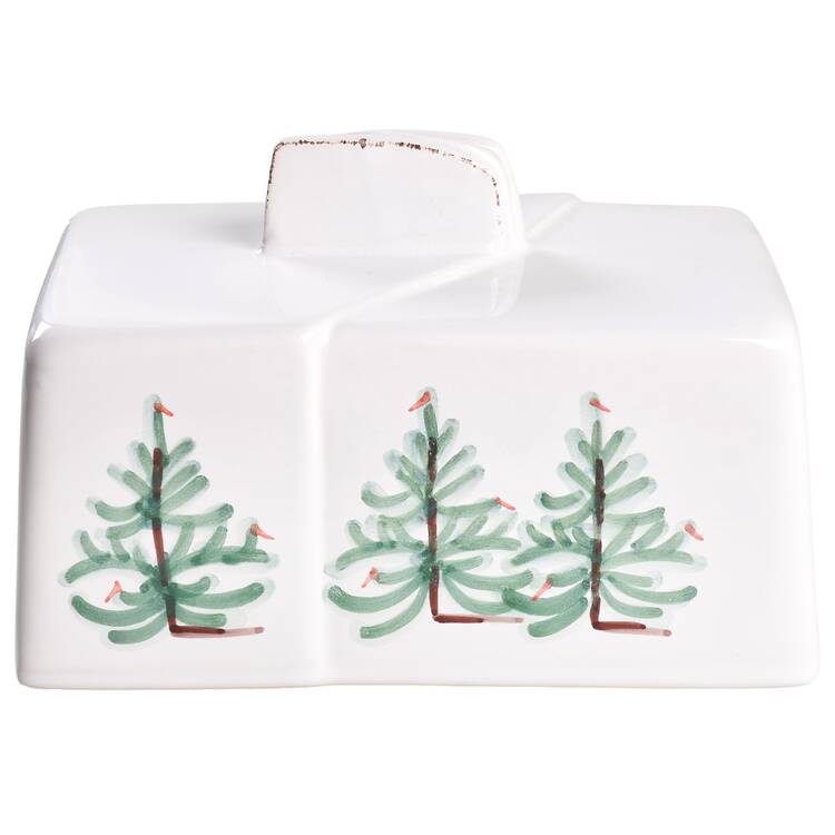 Lastra Holiday Lid for 1/4 Lb Butter