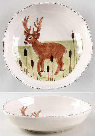 Wildlife 8" Individual Pasta Bowl