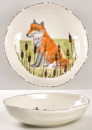 Wildlife 8" Individual Pasta Bowl