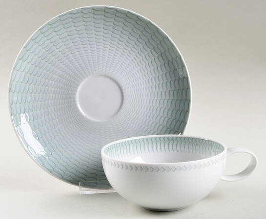 Venezia Flat Cup & Saucer Set
