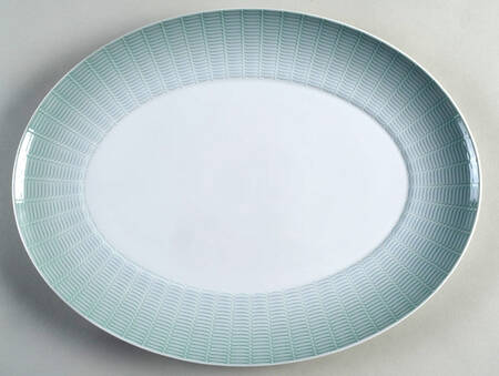 Venezia 13" Oval Serving Platter by Vista Alegre