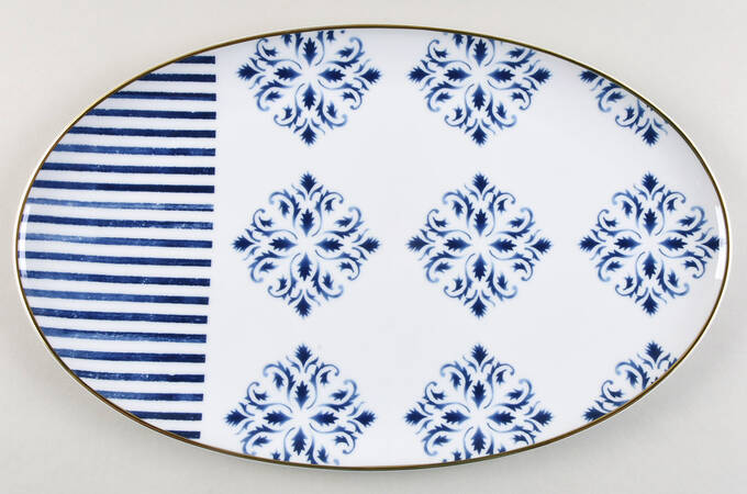 Transatlantica 15" Oval Serving Platter