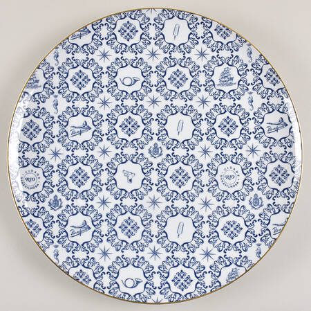 Transatlantica 15" Chop Plate (Round Platter)