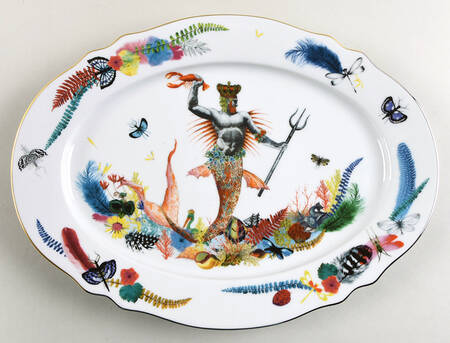 Caribe 14" Oval Serving Platter
