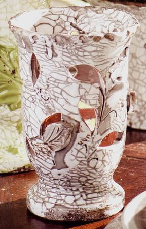 Carrara 1-Piece Hurricane Candle Lamp