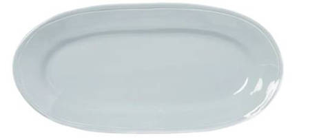 Fresh Gray 16" Oval Serving Platter