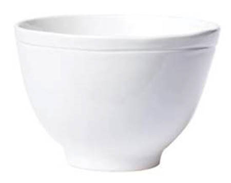 Fresh White 8" Round Serving Bowl