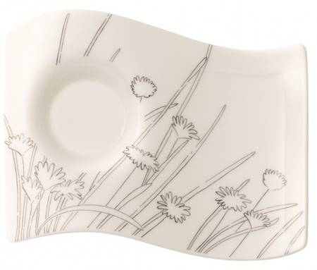 New Wave Caffe Butterflies Cafe Au Laite Snack Plate