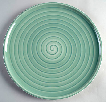 Artesano Nature Green (Vert) 12" Pizza Plate