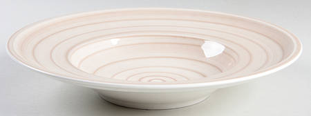 Artesano Nature Beige Large Rim Soup Bowl