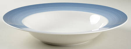 Colorful Life (Winter Sky) Large Rim Soup Bowl