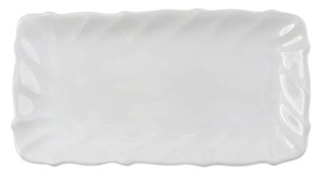 Incanto Stone White 12" Rectangular Serving Platter