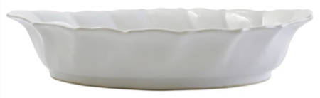 Incanto Stone White 15" Oval Vegetable Bowl