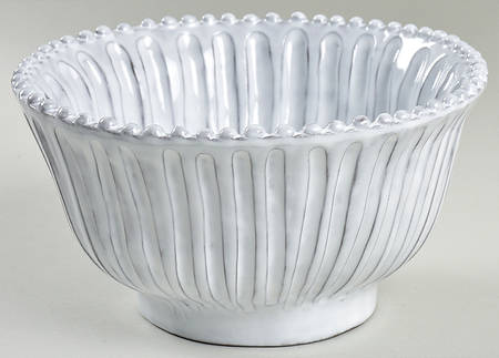 Incanto Stone White 7" Round Serving Bowl