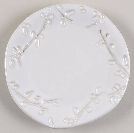 Incanto Stone White Canape Plate